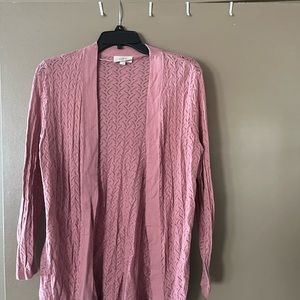 Loft knit Cardigan and tank top set